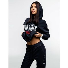 Костюм спортивный MRKN BRAND SPORTSWEAR Mod Vibes худи+джогерры, размер S, dark grey