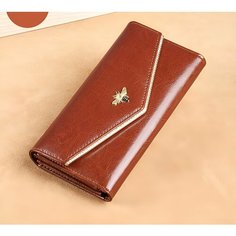 Кошелек , фактура глянцевая, гладкая, коричневый Babak 96