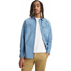 Рубашка Levis Barstow Western Standard Shirt, размер S, blue Levis®
