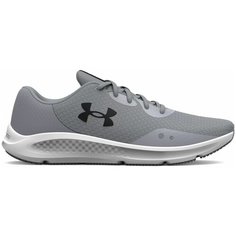Кроссовки Under Armour Charged Pursuit 5, полнота F (EU)/ на среднюю стопу, размер 7.5 US, серый-белый