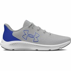 Кроссовки Under Armour Charged Pursuit 3 Bl, полнота F (EU)/ на среднюю стопу, размер 8 US, серый/синий