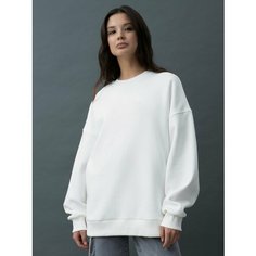 Свитшот Ticle, размер 46-50, , молочный белый