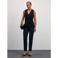 Брюки Zarina, размер 2XS (RU 40)/170, темно-синий