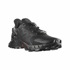 Кроссовки Salomon SUPERCROSS 4, полнота F (EU)/ на среднюю стопу, размер UK 6; EUR 39 1/3; USA 7,5; 24,5см (примерно на российский 38*), чёрный