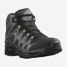 Ботинки хайкеры Salomon X Braze Mid GORE-TEX, размер 9, чёрный