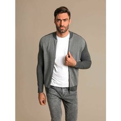 Джемпер LUIGGI FENZO Весь мир моды, размер XXL, , серый