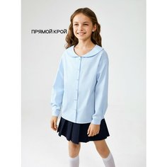 Школьная блуза Acoola, размер 158, голубой