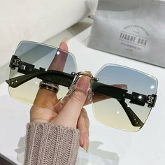 Солнцезащитные очки , зеленый Нет бренда