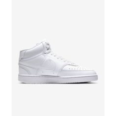 Кеды NIKE NikeCourt Vision Mid, полнота F (EU)/ на среднюю стопу, размер 6.5 US, White/White/White