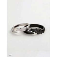 Кольцо наборное MAGIXX, серый, черный