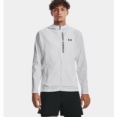 Куртка спортивная Under Armour OutRun The Storm, размер XL, white/black/reflective - 100