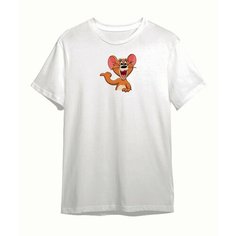 Футболка, размер XXL, белый Без бренда