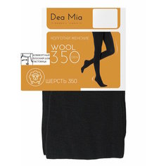 Колготки DEA MIA Wool, 350 den, размер 4, черный