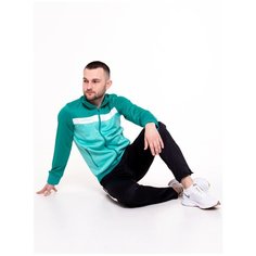Олимпийка KEIMO, размер L, , бирюзовый