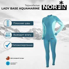 Комплект термобелья NORFIN, размер XXL, бирюзовый