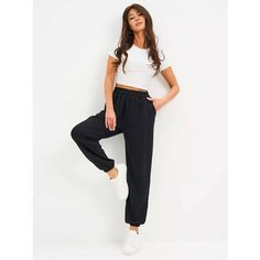 Брюки джоггеры , размер 54, черный Hpfc