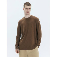 Лонгслив Befree Casual, размер XS, , коричневый