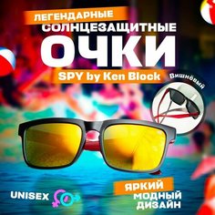 Солнцезащитные очки Spy, вишневый