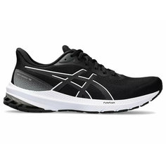 Кроссовки ASICS Gt-1000 12, полнота F (EU)/ на среднюю стопу, размер 8,5 US, черный/белый