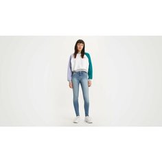 Джинсы скинни Levis Women 710 Super Skinny Jeans, размер 28/28, голубой Levis®