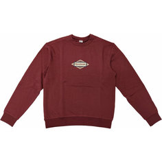 Свитшот спортивный Reebok SPORTING GOODS FRENCH TERRY CREW, размер S, , бордовый
