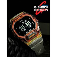 Наручные часы CASIO G-Shock, оранжевый