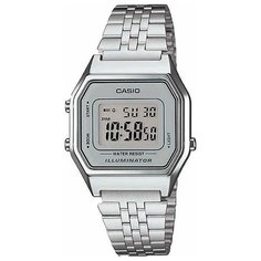 Наручные часы CASIO Vintage, серебристый/серый