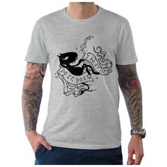 Футболка DreamShirts Studio, размер XS, серый..