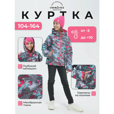 Куртка CosmoTex, размер 122, фуксия