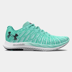 Кроссовки Under Armour UA W Charged Breeze 2, полнота F (EU)/ на среднюю стопу, размер 7,5 , зеленый