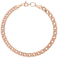Браслет LINEA, красное золото, 585 проба, длина 16 см.