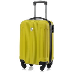 Чемодан Lcase Bangkok, 36 л, размер S, желтый