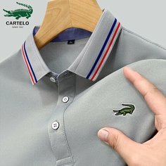 Поло CARTELO, 1 шт., размер 48, серый