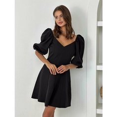 Платье El` & Di Платье женское мини MATRESHKA_LOVE, размер M, чёрный