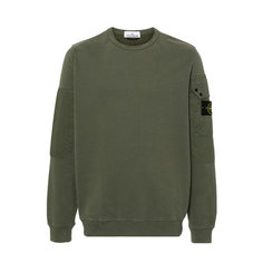 Толстовка Stone Island Compass, размер S, , зеленый