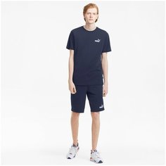Шорты PUMA ESSENTIALS JERSEY SHORTS, размер XS, синий