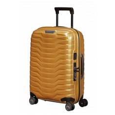 Чемодан Samsonite, 44 л, размер S, золотистый
