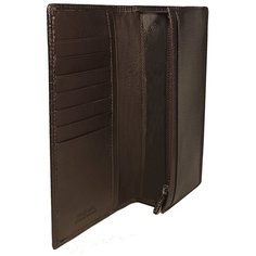Портмоне malgrado, фактура под рептилию, brown
