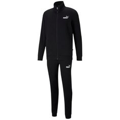 Костюм спортивный PUMA Clean Sweat Fleece Suit, размер XL, черный