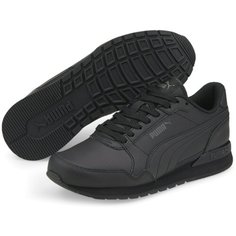 Кроссовки PUMA ST Runner v3 L Jr, размер 4.5, черный..