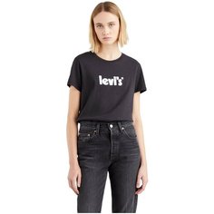 Футболка Levis Women The Perfect Tee, размер L, чёрный Levis®