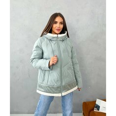 Куртка , размер 48(48-50), светло-зеленый Нет бренда