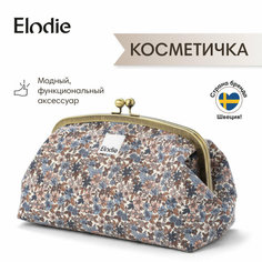 Косметичка Elodie, 13х16х22.5 см, , коричневый, розовый, синий