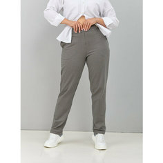 Брюки Алтекс, размер 52, бежевый, коричневый