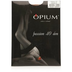 Чулки Opium Чулки женские, 40 den, размер 4, бежевый