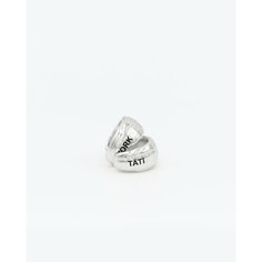 Серьги каффы TATI YORK, серебристый