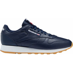 Кроссовки Reebok Classic Leather, размер 7,5 US, синий