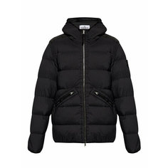 Пуховик Stone Island, размер L, черный