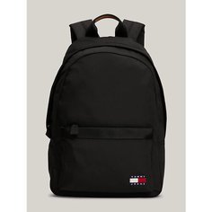 Рюкзак TOMMY HILFIGER, фактура зернистая, черный
