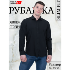 Рубашка Palmary Leading, размер 56, черный..